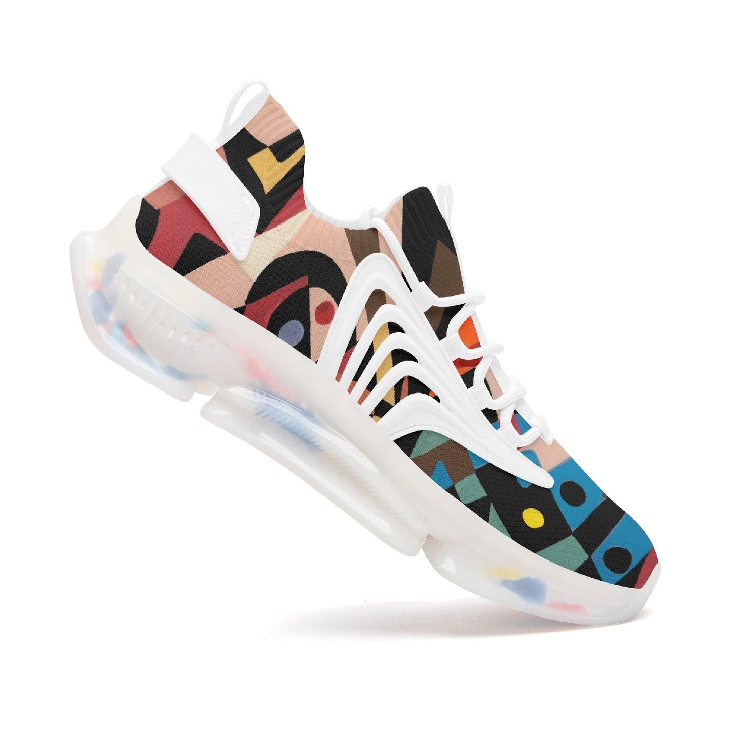 353. Wings Style Bounce Mesh Knit Sneakers