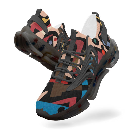 353. Wings Style Bounce Mesh Knit Sneakers