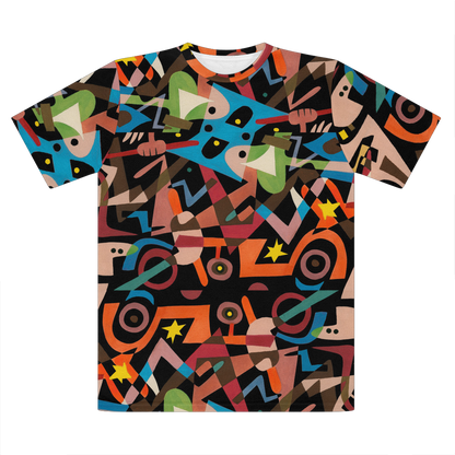 Rock'n'Roll Ruckus Jim Flora Premium Cut and Sew Sublimation Unisex T-Shirt