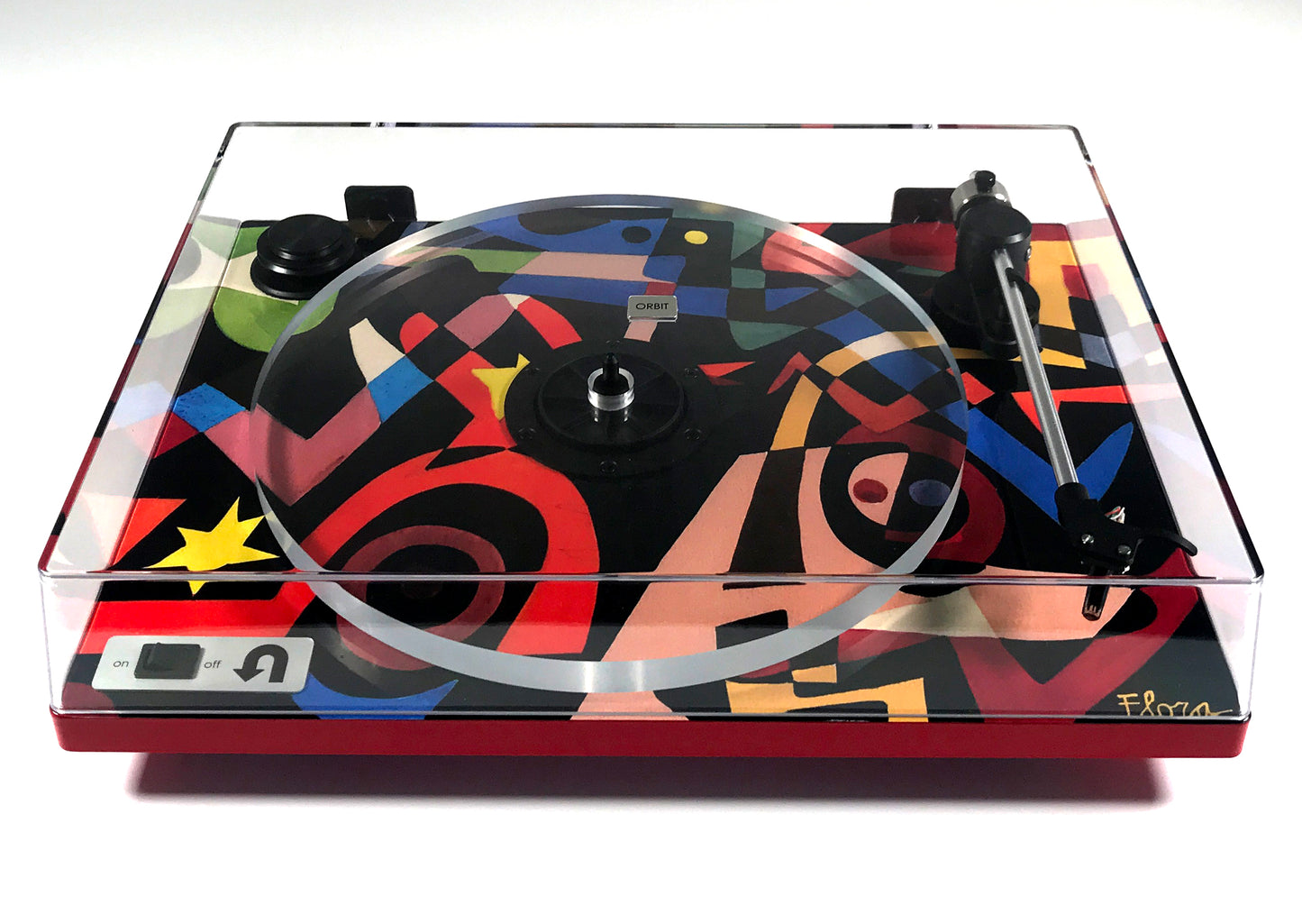 Limited Edition Jim Flora U-Turn Turntable "Little Rock Getaway"
