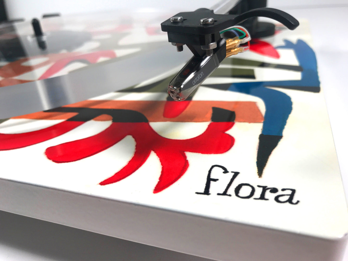 Limited Edition Jim Flora U-Turn Turntable "Abstract Tangle"