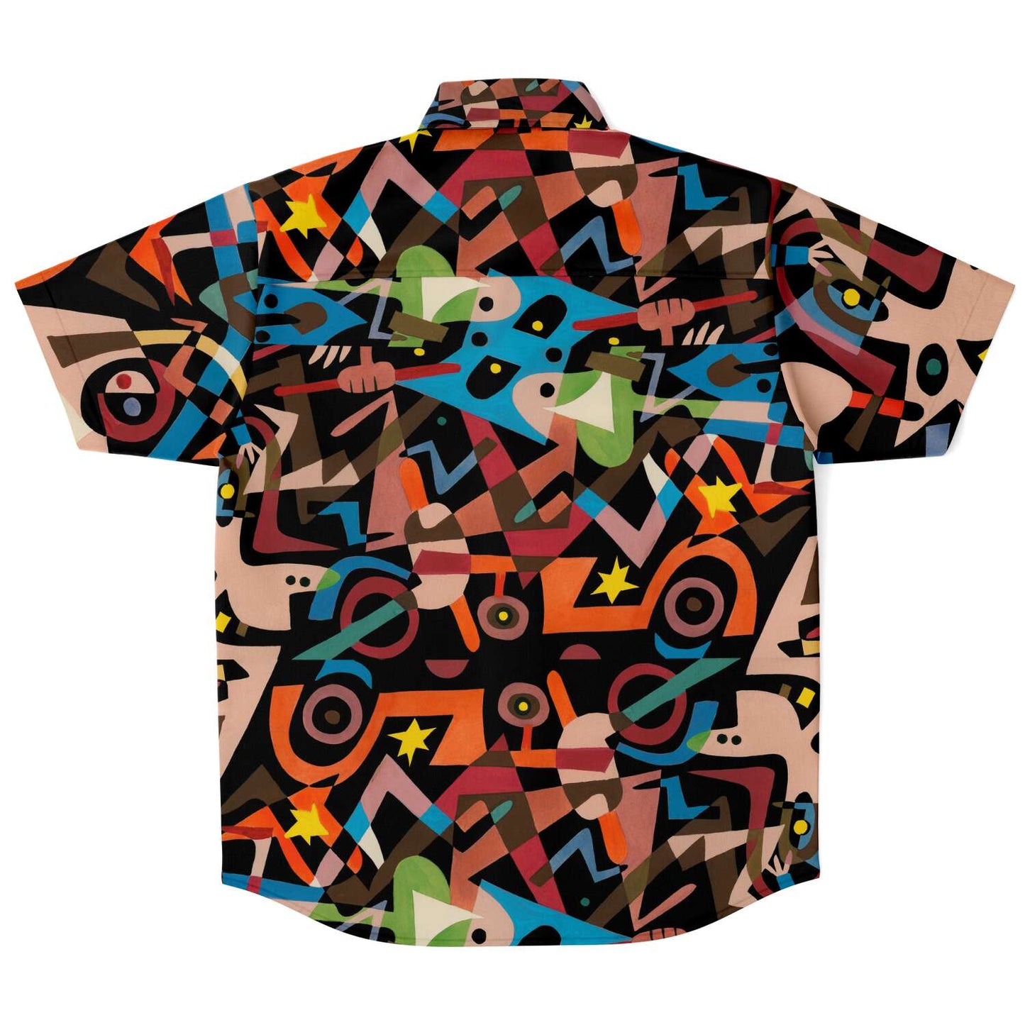 Rock'n'Roll Ruckus Button down Short Sleeve Shirt