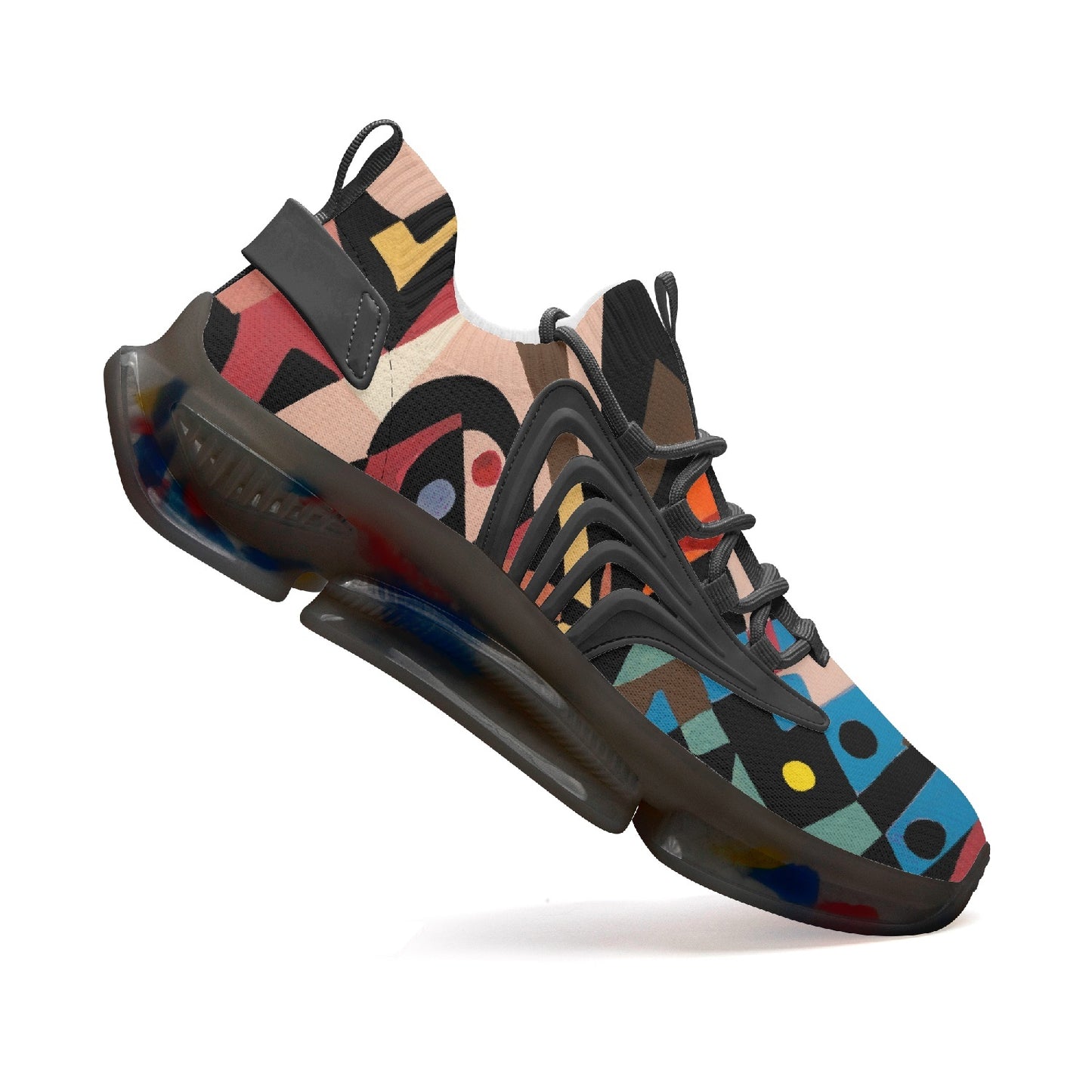 353. Wings Style Bounce Mesh Knit Sneakers