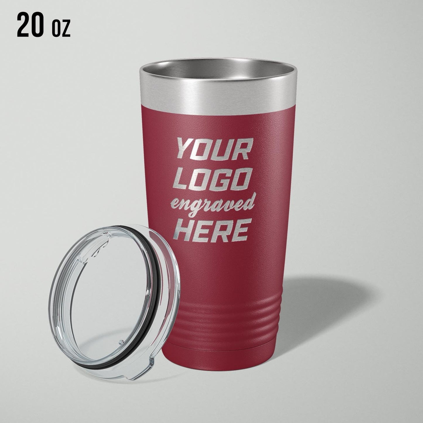 Maroon 30oz Polar Camel Vacuum Insulated Tumbler