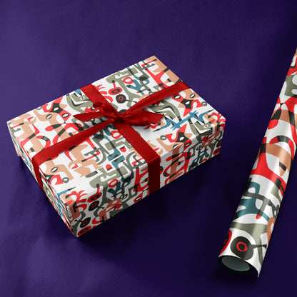 Abstract Tangle Wrapping paper by Jim Flora